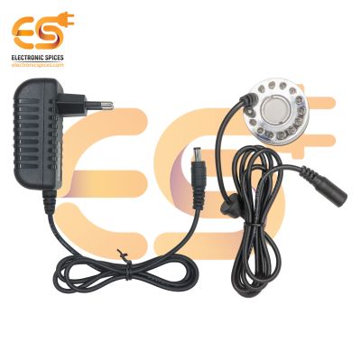 DC 24V 20mm 12 Color Changing LED Alloy Air Humidifier Mist Maker